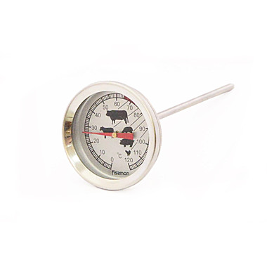 Термометр для мяса, диапазон измерений 0-120°C, длина щупа 13 см