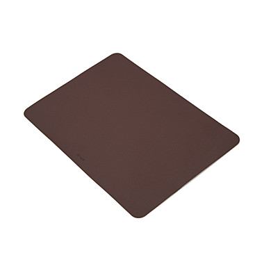 Сервировочный коврик 44,5x30см, коричневый+белый (ПВХ)