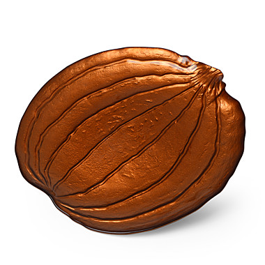 Блюдо Pumpkin 31,5х31,5х3 см, цвет оранжевый (стекло)